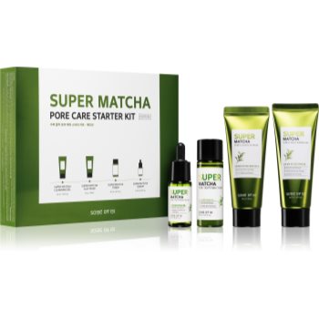 Some By Mi Super Matcha Pore Care Set Cadou (pentru A Improspata Porii Si Pielea Cu Aspect Obosit)