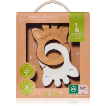 Sophie La Girafe Vulli Silhouette Teething Rings jucărie pentru dentiție