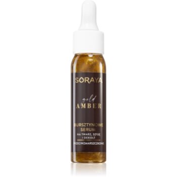 Soraya gold amber ser antirid pentru fata, gat si piept