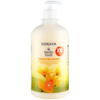 Soraya Family Fresh gel cremos pentru dus cu miere