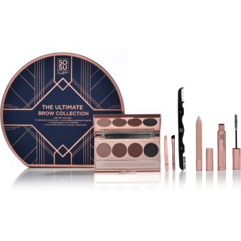 SOSU Cosmetics Limited Edition Ultimate Brow Collection set cadou (pentru sprâncene) accesorii imagine noua