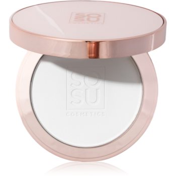  Machiaj, SOSU Cosmetics Sheer Silk Pressed Powder pudră transparentă - Sellmag.ro