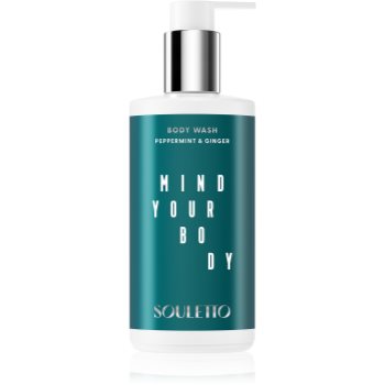Souletto Peppermint & Ginger Body Wash gel de dus relaxant notino.ro