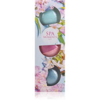 Spa Moments Fizzy Bath Bombs Shea Butter Bombe efervescente de baie unt de shea