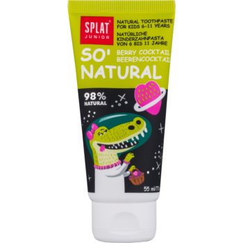Splat Junior So’ Natural pasta de dinti pentru copii de la 6 la 11 ani