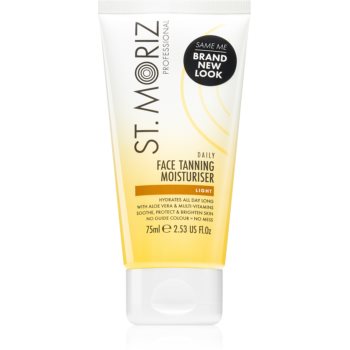 St. Moriz Daily Tanning Face Moisturiser loțiune autobronzantă hidratantă facial notino.ro imagine