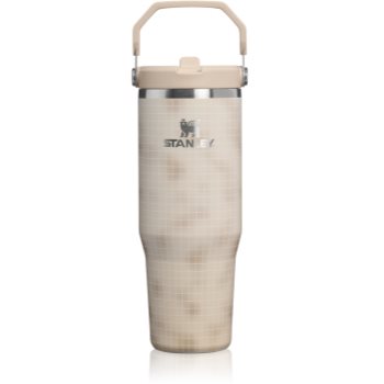Stanley Quencher H2.O FlowState™ Tumbler pahar din oțel inoxidabil cu pai medium (STYZGCQ_EOTE23)