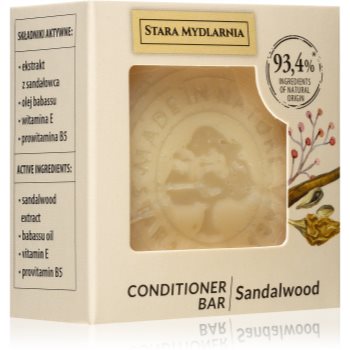 Stara Mydlarnia Sandalwood balsam solid pentru păr