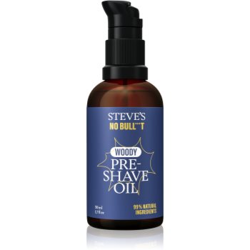 Steve\'s Beard Oil Sandalwood ulei înainte de ras