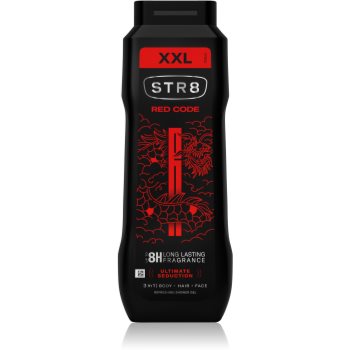 STR8 Red Code Shower Gel gel de duș 3 in 1