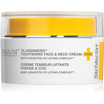 StriVectin Tighten & Lift TL Advanced Tightening Face & Neck Cream Plus crema lifting de zi si de noapte pentru față și gât notino.ro