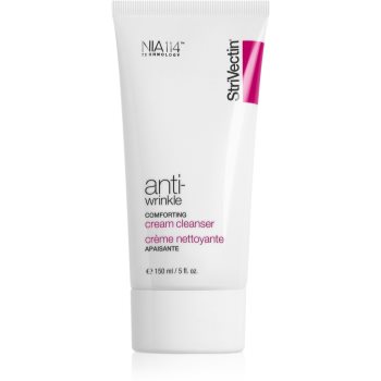 StriVectin Anti-Wrinkle Comforting Cream Cleanser cremă demachiantă și purificatoare cu efect antirid notino.ro