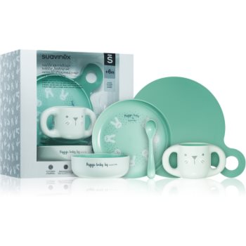 Suavinex Hygge Toddler Feeding Set serviciu de masă pentru copii pentru copii