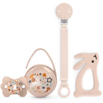 Suavinex Wonderland Gift Set 0-6 m Pink подарунковий набір для малюків до року
