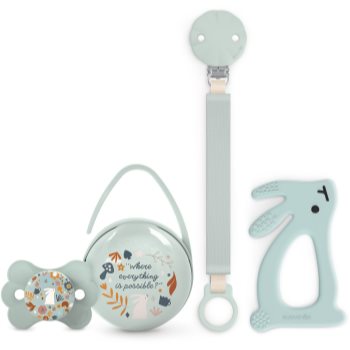 Suavinex Wonderland Gift Set 0-6 m Green подарунковий набір для малюків до року