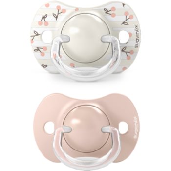 Suavinex Birdies Anatomical Silicone 0-6m пустушка Pink 2 кс