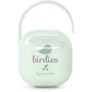 Suavinex Birdies Pacifier Holder футляр для пустушки Green 1 кс