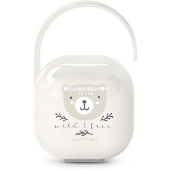 Suavinex Wild & Free Soother Holder футляр для пустушки Beige 1 кс