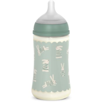 Suavinex Wonderland SX Pro Physiological Anti-Colic пляшечка для годування M Medium Flow 3 m+ Pink Bunny 270 мл