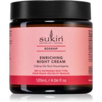 Sukin Rosehip Cremă de noapte intens nutritivă cu efect de hidratare