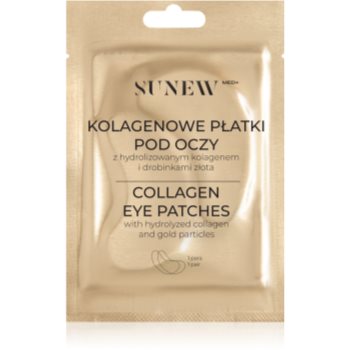 SUNEWMED+ Brightening Collagen Eye Patches plasturi cu gel pentru ochi impotriva imbatraniri cu colagen SUNEWMED+ Brightening Collagen Eye Patches plasturi cu gel pentru ochi impotriva imbatraniri cu colagen - Sellmag.ro