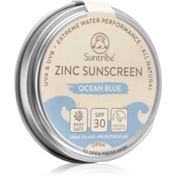 Suntribe Zinc Sunscreen crema de fata cu minerale pentru protectie SPF 30 notino.ro