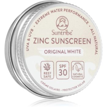 Suntribe Mini Zinc Sunscreen crema de fata cu minerale pentru protectie SPF 30