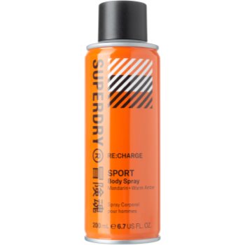 Superdry re:charge spray pentru corp pentru bărbați