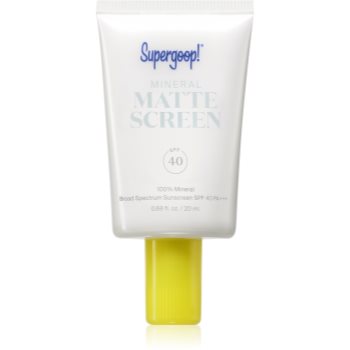 Supergoop! Mattescreen creama minerala SPF 40