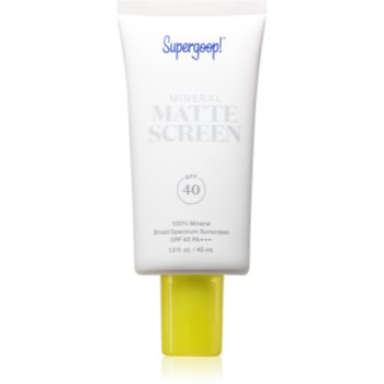 Supergoop! Mattescreen creama minerala SPF 40