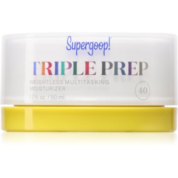 Supergoop! Triple Prep cremă hidratantă SPF 40