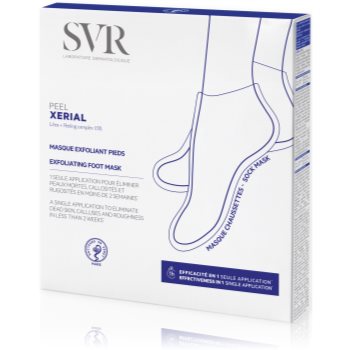 SVR Xérial Exfoliating Foot Mask sosete exfoliante pentru hidratarea picioarelor