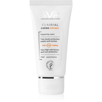 SVR Clairial crema protectiva impotriva petelor pigmentare SPF 50+ notino.ro imagine noua