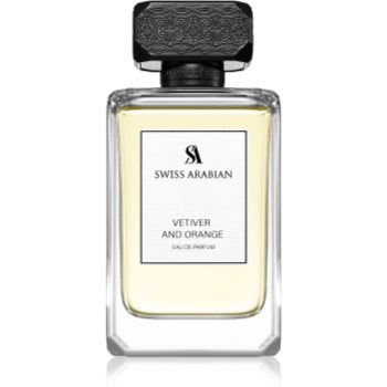 Swiss Arabian Vetiver and Orange Eau de Parfum pentru bărbați