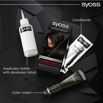 Syoss Color Culoare permanenta pentru par - 1 | YEO