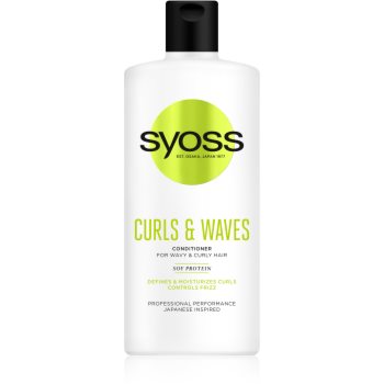 Syoss curls & waves balsam pentru par ondulat si cret
