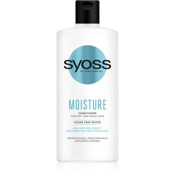 Syoss moisture balsam hidratant pentru par uscat