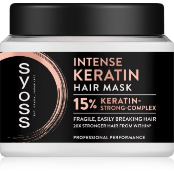 Syoss Intense Keratin mască hidratantă pentru păr cu keratina