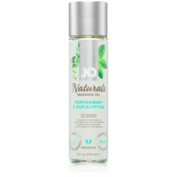 System JO NATURALS PEPPERMINT & EUCALYPTUS ulei de masaj