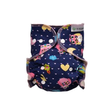 T-TOMI Pant Diaper Changing Set Snaps scutec lavabil tip chiloțel, cu inserție absorbantă notino.ro
