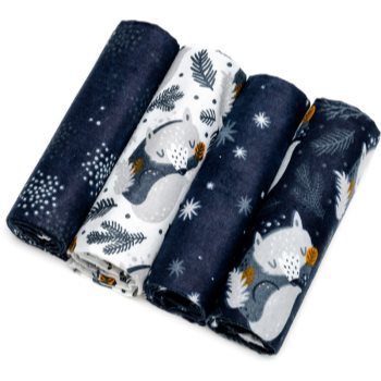 T-TOMI Cloth Diapers Night Foxes scutece textile