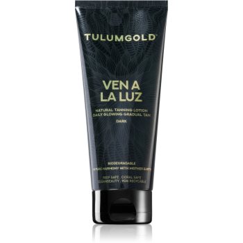Tannymaxx Tulumgold Ven A La Luz Natural Tanning Lotion Dark Crema de bronzare la solar notino.ro