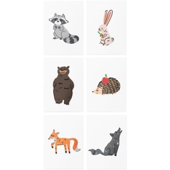 TATTonMe AR Set Forest Animals tatuaj pentru copii