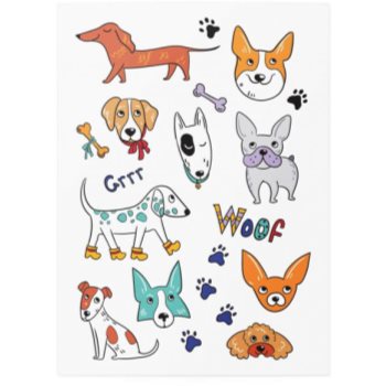 TATTonMe Temporary Tattoos Dogs tatuaj pentru copii