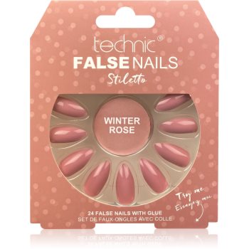 Technic Cosmetics False Nails Stiletto unghii artificiale