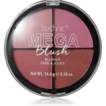 Technic Cosmetics Mega Blush paleta fard de obraz
