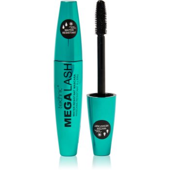 Technic Cosmetics Mega Lash mascara rezistent la apă, pentru volum