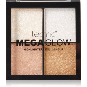 Technic Cosmetics Mega Glow paleta luminoasa