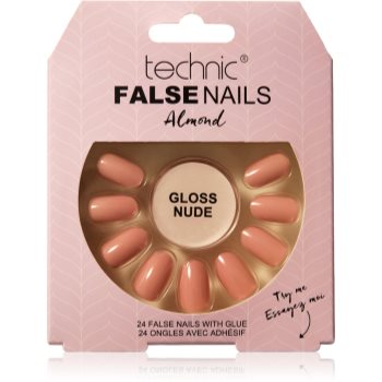 Technic Cosmetics False Nails Almond unghii artificiale