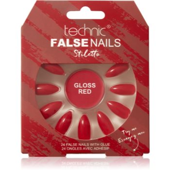 Technic Cosmetics False Nails Stiletto unghii artificiale